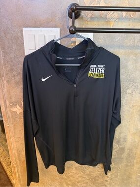 Nike Black Pullover with Bud Light Seltzer Lemonade Embroidered Logo